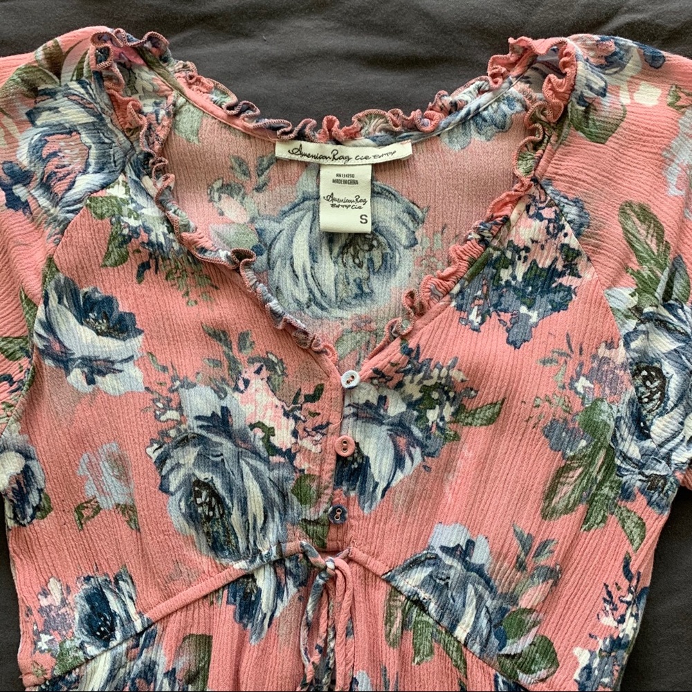 American Rag Crop Blouse - Picture 3 of 4